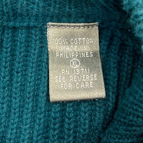 Lord & Taylor Vintage Cotton Knit Pullover Sweater - Picture 6 of 7